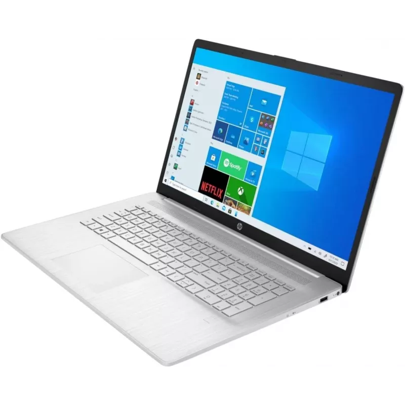 HP 17-CN0XXX 17,3 inch HD+ Laptop - Intel Celeron N4020, 8GB RAM, 256GB SSD, Windows 11 Home, Natural Silver Laptop HP 17-CN0XXX / Celeron / RAM 8 GB / SSD Drive / 17,3″ HD+