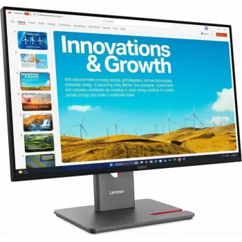 Lenovo ThinkVision P24qD-40 23,8 inch QHD IPS Monitor mit USB-C 75W, HDMI, DP, höhenverstellbar, schwarz Monitor Lenovo Thinkvision P24QD-40