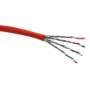 Schwaiger Massenkabel 25m S/FTP Cat7 Installationskabel Grau LSZH