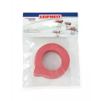 LEIFHEIT Ersatz-Gummiringe 6 Stück 43x71mm für Einmachgläser 135ml