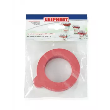 LEIFHEIT Ersatz-Gummiringe 6 Stk. 52x80 mm für Einmachgläser 255/370 ml