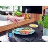 LEIFHEIT Digitalthermometer zum Braten und Grillen mit Edelstahlsonde, Timer und voreingestellten Fleischprogrammen