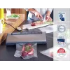LEIFHEIT Vacu Power 500 Vakuumiergerät, 120 W, Weiß/Grau, inklusive 10 Beutel und Vakuumschlauch