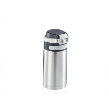 LEIFHEIT Thermo Mug Flip 350 ml Silber