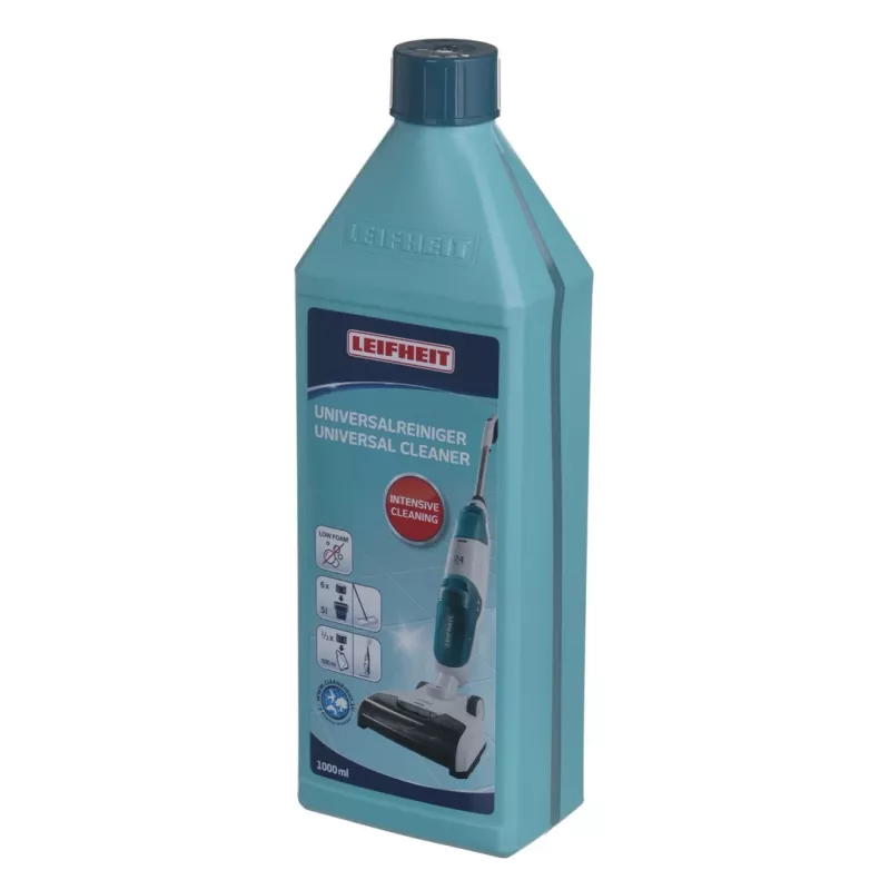 LEIFHEIT Universal Bodenreiniger Konzentrat 1L – pH-neutral, streifenfrei für Fliesen, Laminat, PVC, Vinyl & versiegeltes Holz