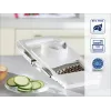 LEIFHEIT Universal-Schneider mit 5 Klingen – Multifunktionales Küchenwerkzeug für Kräuter, Gemüse, Teig & mehr, Weiß/Grün