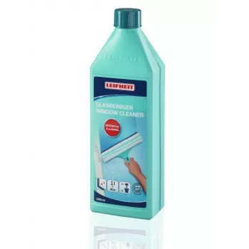 LEIFHEIT Glas- und Fensterreiniger Konzentrat 1L – Streifenfreie Formel, ergibt 100L