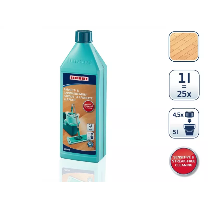LEIFHEIT Laminat- und Parkettreiniger Konzentrat 1L