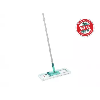 LEIFHEIT Profi XL Micro Duo Bodenwischer mit Stahlstiel, 42 cm