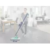 LEIFHEIT Profi XL Micro Duo Bodenwischer mit Stahlstiel, 42 cm