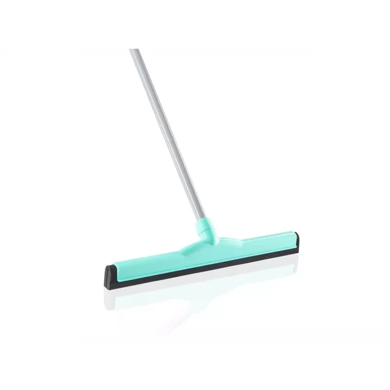 LEIFHEIT Classic Aqua Collect Bodenabzieher mit Teleskopstiel, 45 cm, Grün/Weiß