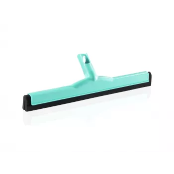 LEIFHEIT Click System Bodenabzieher 45 cm zur Wasseraufnahme, Doppel-Gummilippe, Blau/Weiß