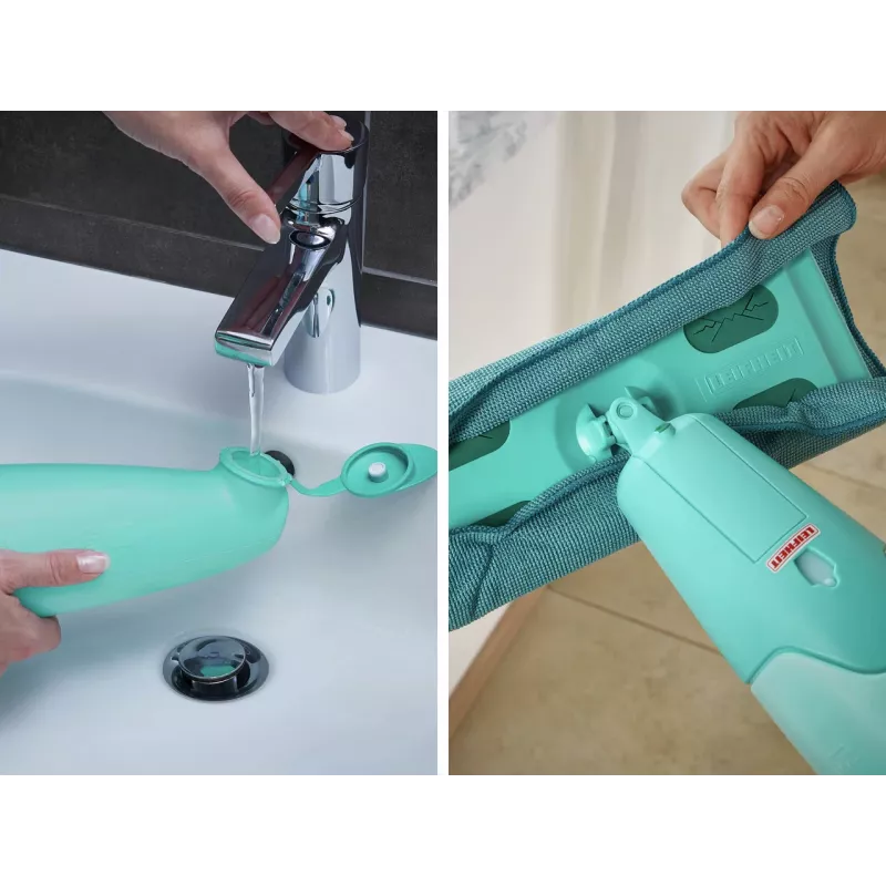 LEIFHEIT Bodenbürste mit Wassersprühfunktion Pico Spray S 26cm