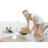 SOEHNLE Air Aromatizator Valencia Ultraschall-Aroma-Diffuser, 100 ml Tank, bis zu 4 Std. Laufzeit, Weiß/Silber