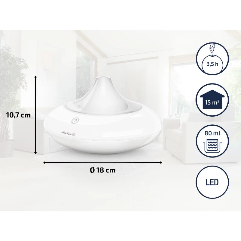 SOEHNLE Air Aromatizator Ravenna Ultraschall-Aroma-Diffuser