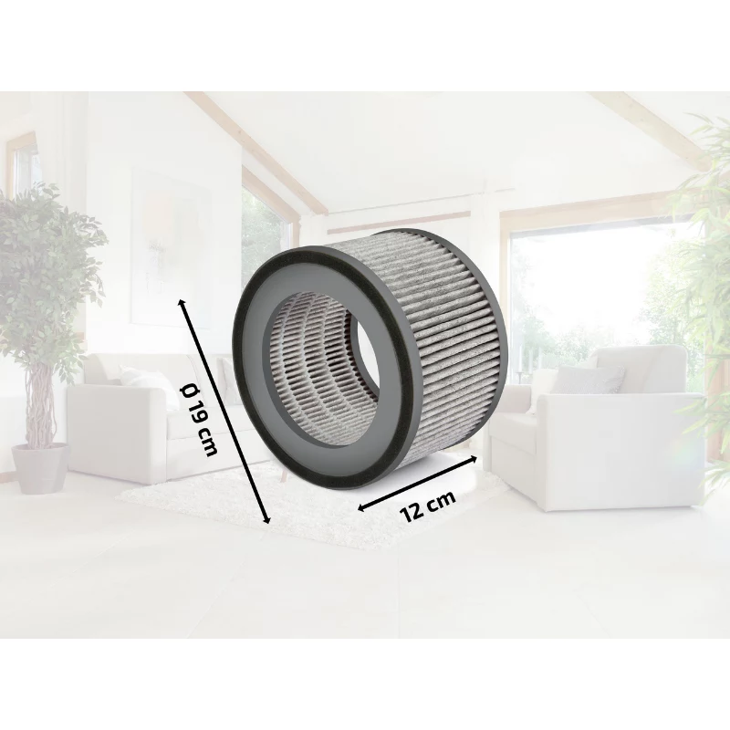 SOEHNLE Filter AirFresh Clean 400 Kühlschrank-Luftfilter – Aktivkohle-Geruchsneutralisator für Bosch & Siemens
