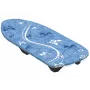 LEIFHEIT Air Board Table Compact Bügelbrett 70x30cm, Thermo-Reflect, Ultra-Leicht EPP, Faltbar, Weiß/Blau