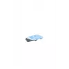 LEIFHEIT Air Board Table Compact Bügelbrett 70x30cm, Thermo-Reflect, Ultra-Leicht EPP, Faltbar, Weiß/Blau