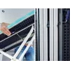 LEIFHEIT Air Board M Compact Plus Bügelbrett 120x38cm mit Thermo-Reflect Technologie, höhenverstellbar 75-95cm, faltbar, Baumwollbezug