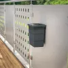 HAILO FlexBox S Wandmontierter Abfallbehälter 7L Dunkelgrau