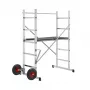 HAILO Gerüst HobbyStep H3 Stahl 2x5 Stufen Faltbare Arbeitsplattform