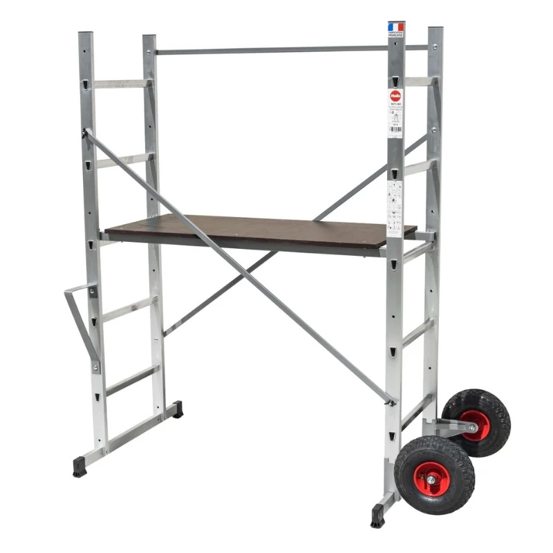 HAILO Gerüst HobbyStep H3 Stahl 2x5 Stufen Faltbare Arbeitsplattform