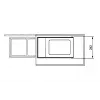 HAILO Multi-Box Duo L Unterflur-Abfallsystem, 2x14L, Weiß