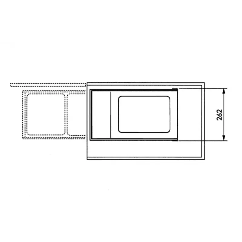 HAILO Multi-Box Duo L Unterflur-Abfallsystem, 2x14L, Weiß