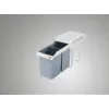HAILO Multi-Box Duo L Unterflur-Abfallsystem, 2x14L, Weiß