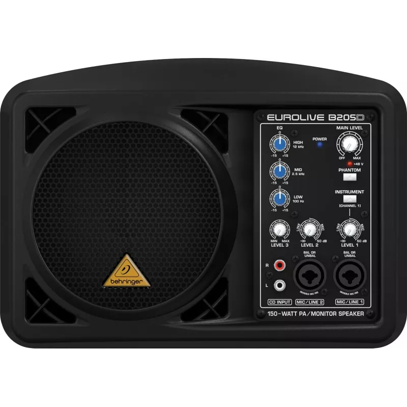 Behringer B205D Aktiver 150W 5,25 inch Personal Monitor Lautsprecher