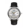Zeppelin Mediterranee 96681 Automatische Herrenuhr, 40mm, Blaues Zifferblatt, Blaues Lederarmband