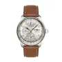 Zeppelin Mediterranee 96901 Automatische Herrenuhr 42mm Blaues Zifferblatt Lederarmband