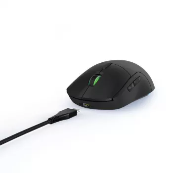 Hama uRage Reaper 250 kabelgebundene Gaming-Maus, 6200 DPI optisch, 6 Tasten, RGB, Schwarz