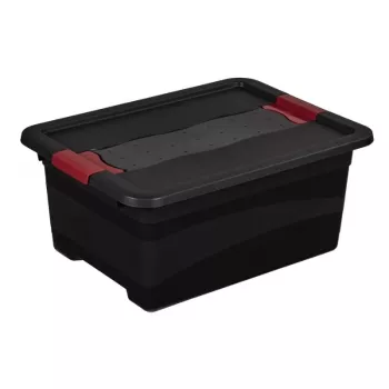 KEEEPER Transportbox Eckhart 39,5 x 29,5 x 17,5 cm 12 L Graphit