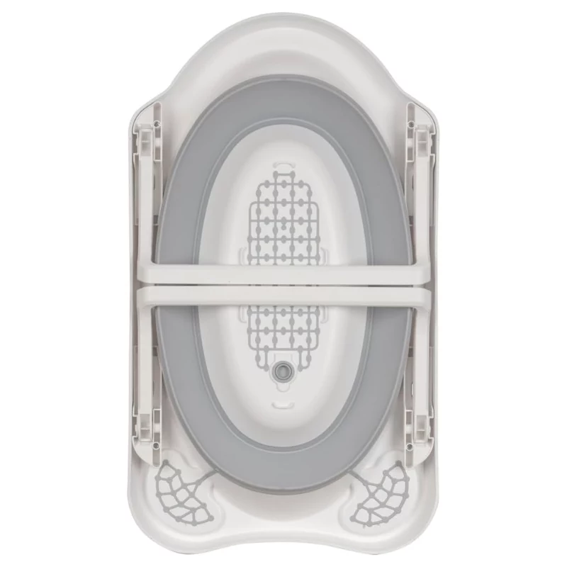 KEEEPER Faltbare Babybadewanne Maja Pure 48x82x23,5 cm Grau