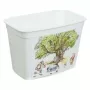 keeeper Multifunktionsbox 4L Janek Winnie the Pooh, Weiß, 27 x 18 x 16,3 cm, Stapelbare Aufbewahrungsbox mit Deckel, BPA-freier Kunststoff