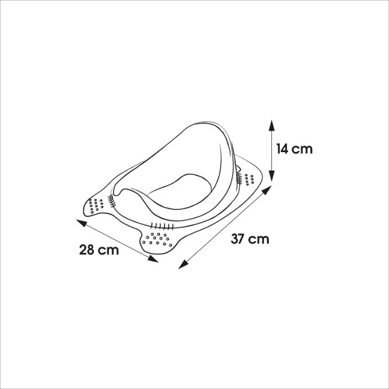 keeeper Toilettentrainer comfort Zuza Pure 28x37x14cm Pink