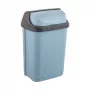 KEEEPER Rasmus 10L Abfalleimer mit Drehdeckel, Blau