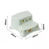 KEEEPER Zweistufige Bank Igor Funny Farm 40x37x21 cm Soft Green