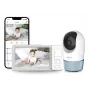 Chillax DM568 Wi-Fi & FHSS Video-Babyphone mit 5 inch-Display, Schwenk-Neige-Kamera, Nachtsicht, Gegensprechfunktion, Temperatursensor, Schlafliedern und Hubble-App