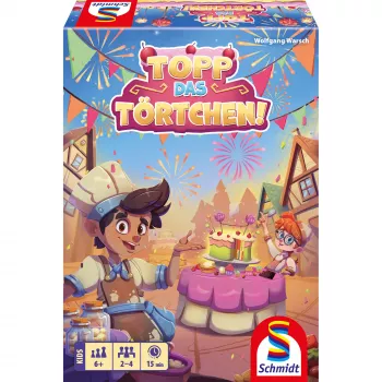 Schmidt Spiele Topp das Törtchen! Kinderspiel