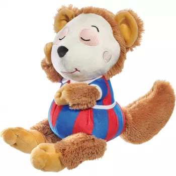 SCHMIDT SPIELE Bobo Siebenschläfer schlafendes Plüschtier, 38 cm