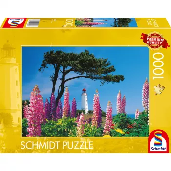 Schmidt Spiele Dornbusch Leuchtturm, Hiddensee 1000-Teile Puzzle