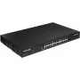 Edimax Pro GS-5424PLX 24-Port Gigabit PoE+ Smart Switch mit 4x 10G SFP+ Uplinks, 400W Budget, L2+ Management, Rackmount