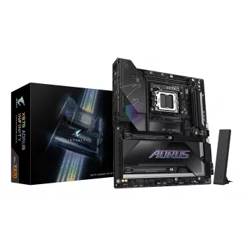 GIGABYTE X870 AORUS INFINITY AM5 ATX Mainboard, DDR5, 4x M.2, Wi-Fi 7, 2.5GbE