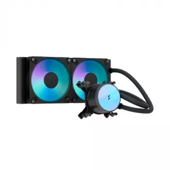 Fractal Design Radius 240 RGB Schwarz All-in-One Flüssig-CPU-Kühler