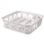 CURVER Geschirrabtropfständer Essentials 39x39x10,1 cm Weiß