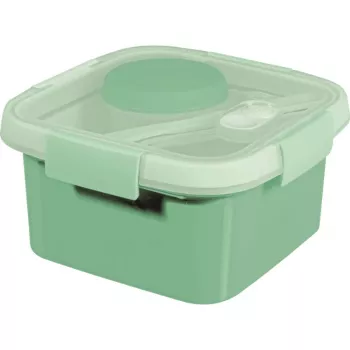CURVER Lunch Kit Square 1,1L Smart To Go Mix Frischhaltedose