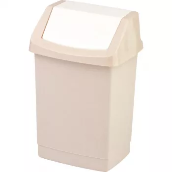 CURVER Click-it Tret-Abfalleimer 25L Beige 32,5x26,5x50,5cm