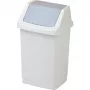 CURVER Click-It Abfallbehälter 9L Grau 22,9x18,9x38,1cm